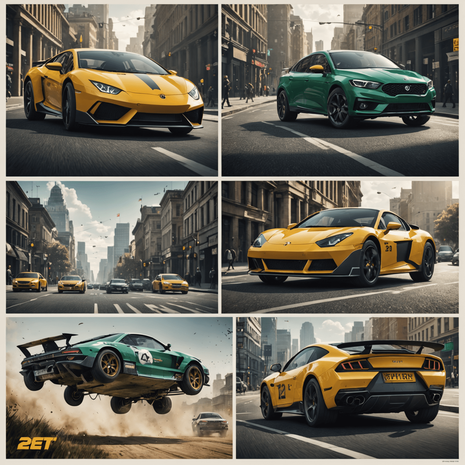 Collage mostrando la evolución del juego 20bet desde su concepto inicial hasta su versión actual